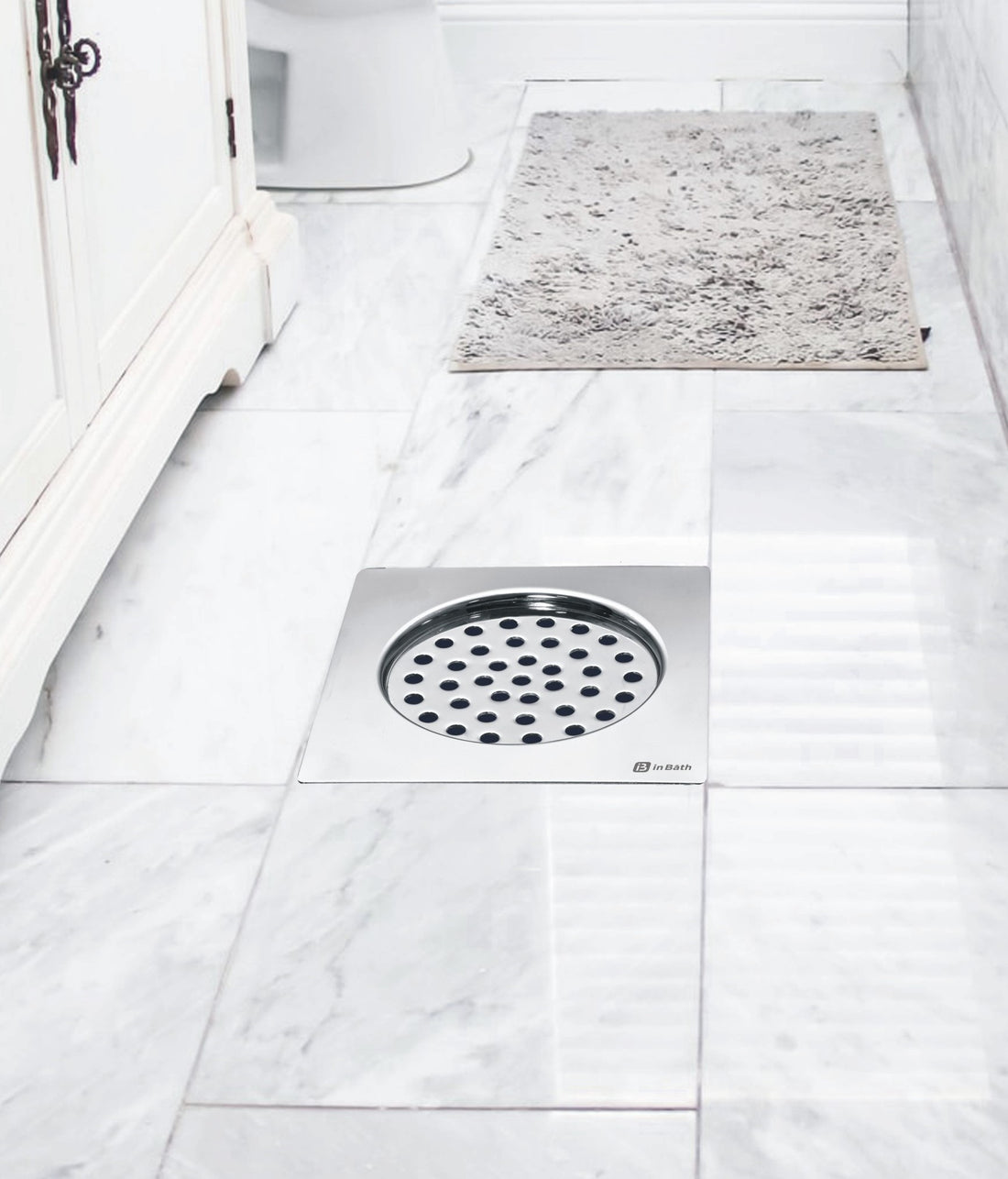 Magic Square Floor Drain (SS 304 Grade)