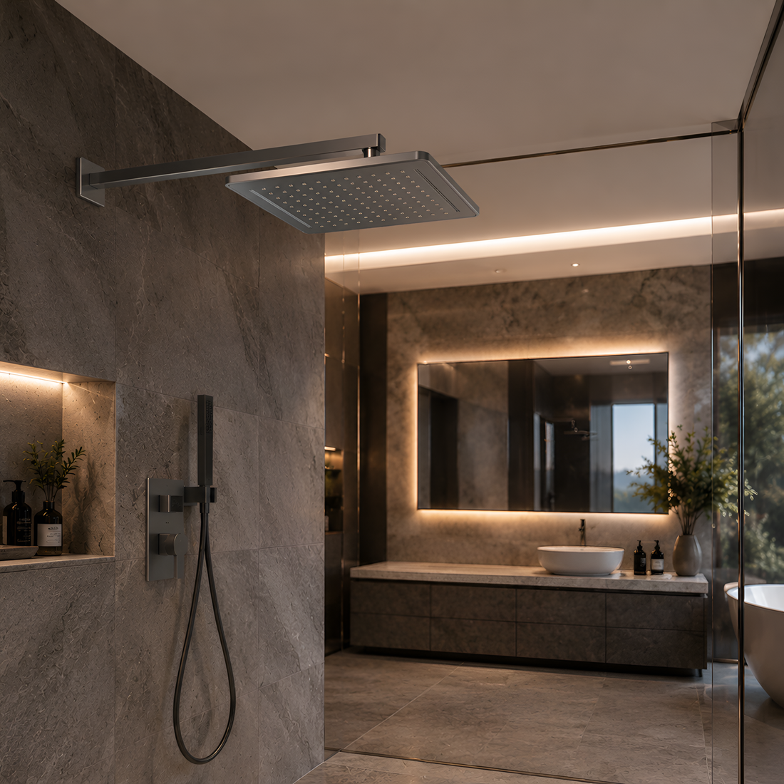 Define Overhead Shower (11x9 Inches)