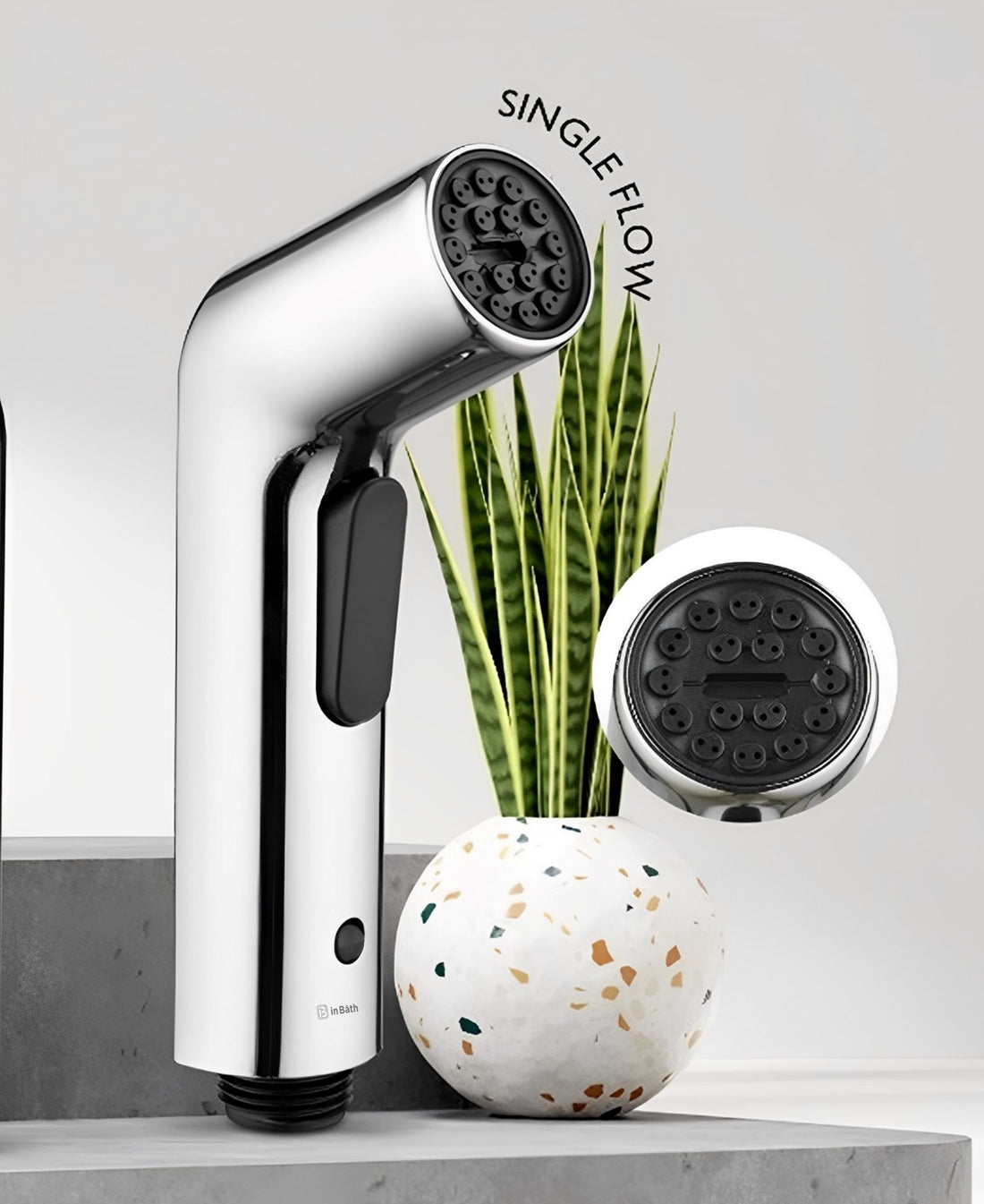 Flair Health Faucet With Hose Pipe & Wall Hook