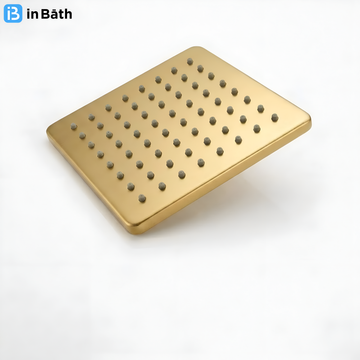 Elegant Gold SS Overhead Shower For Bathroom