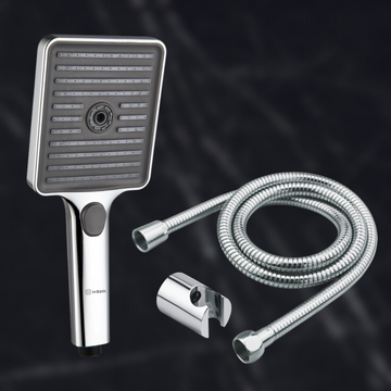 Rainbow Hand Shower With SS Flexible Pipe & Hook