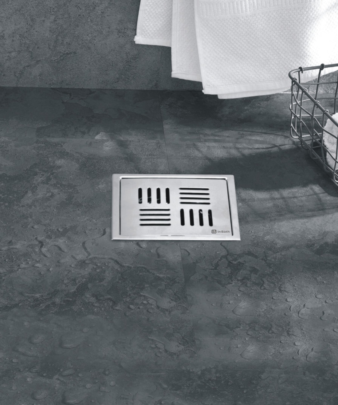 Arena Square Floor Drain (SS 304 Grade)