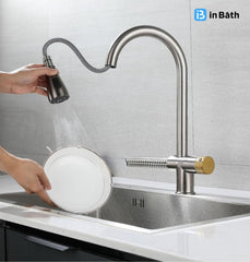 Pull Out Sink Mixer