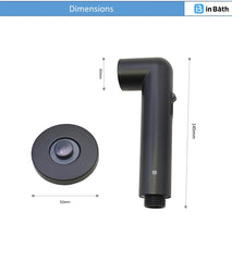 Black Magnet Health Faucet