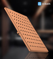SS Rose Gold Elegant Overhead Shower