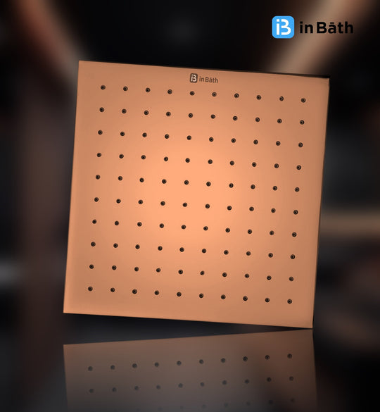 SS Rose Gold Elegant Overhead Shower