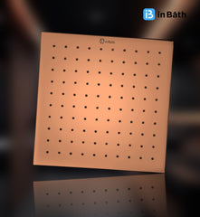 SS Rose Gold Elegant Overhead Shower