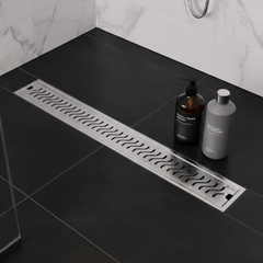 InBath Elite Wave Shower Drain Channel with Collar (SS 304)