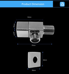 Square Angle Valve For Bathroom & Kitchen