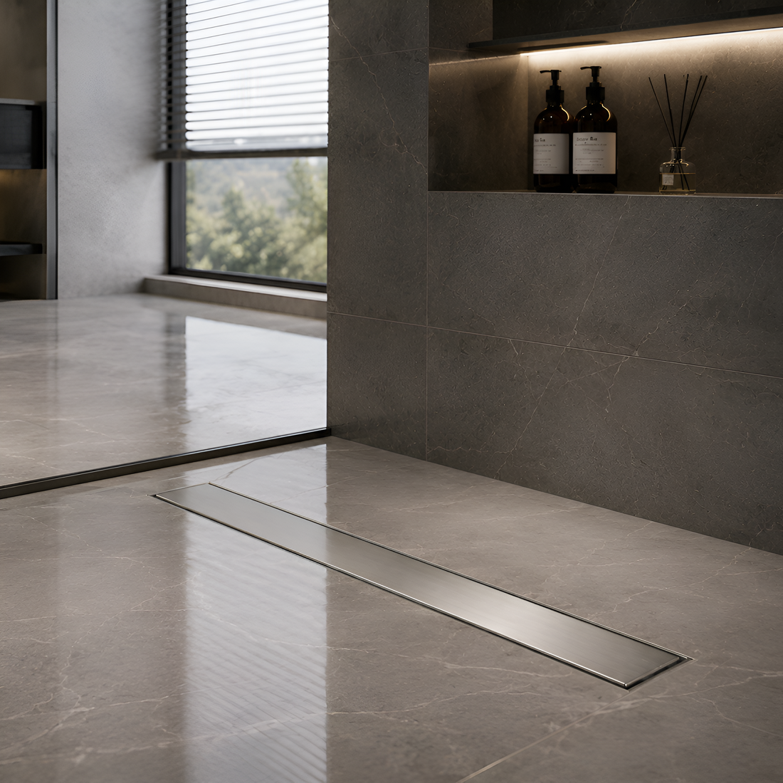 Tile/Marble Insert Floor Drain (Heavy Edition) 3 Inches Width