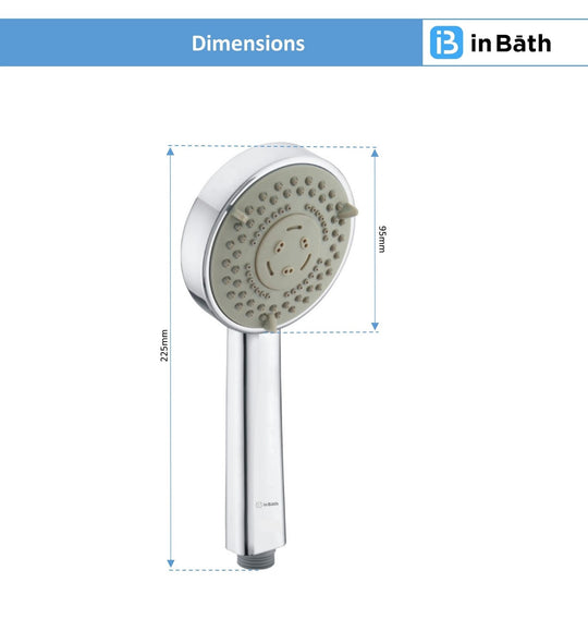 Vignette Hand Shower With SS Pipe & Hook