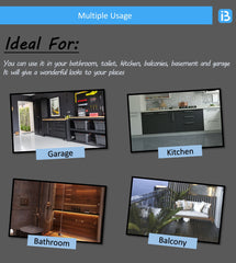 Rose Gold Square Tile Insert Drain