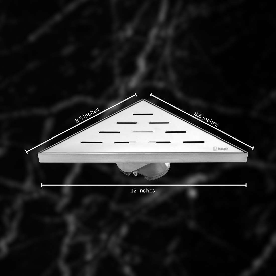Triangle Corner Shower Drain (SS 304 Grade)